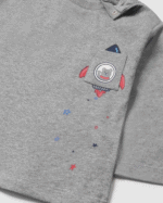 Mayoral Βρεφική Μπλούζα Μακό για Αγόρι Γκρι 13-02015-073 - Image 2